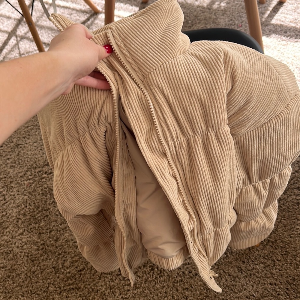 Beige jacket
